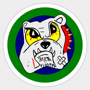 313Th Fighter Sticker